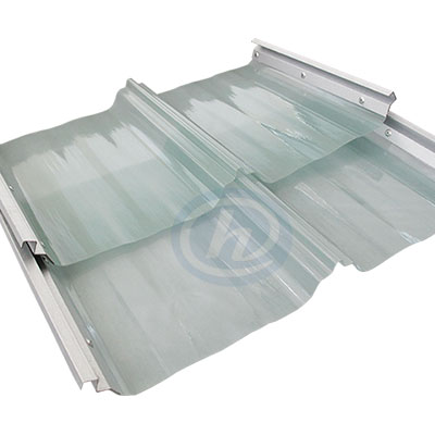 GRP钢收边采光板