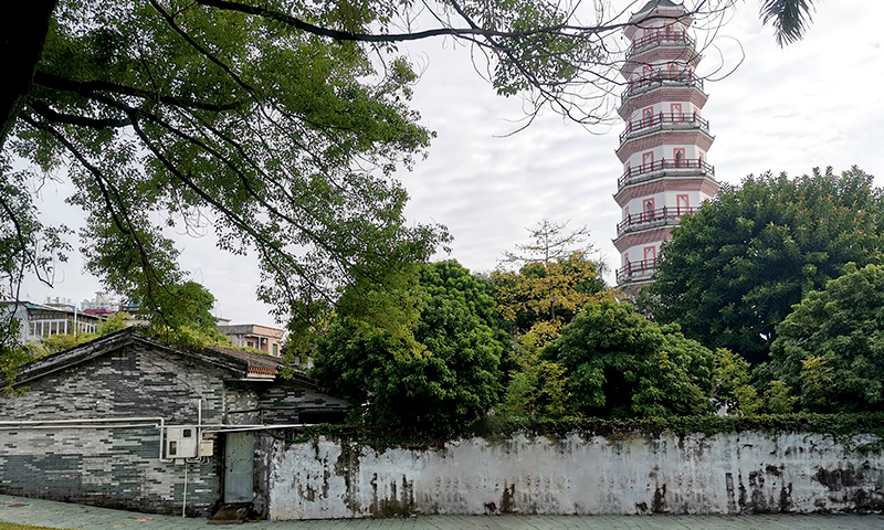 合高成立金鳌洲塔